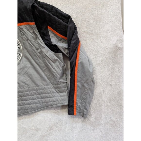 Harley Davidson Bomber Nylon Jacket Size XXL Harley Owners Group Patch RARE - Picture 12 of 16